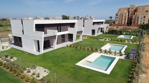 Casas de las Marismas is a complex of 6 exclusive single-family semi-detached homes on private plots of 500 m², located in an unparalleled environment next to the marshes, 5 minutes walk from the beach, and very close to the Golf Course and the Isla ...