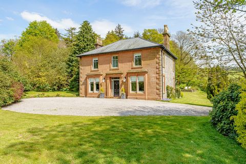 Locharthur House is a superb, detached Georgian family home set in established gardens that enjoy a south and westerly aspect, with the bonus of a detached double garage and amenity woodland to the side and rear, and it enjoys a quiet location with j...