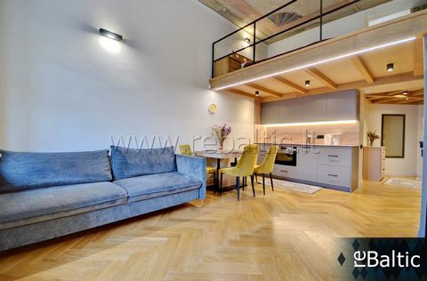 A comfortable and extremely well-furnished apartment in the heart of the old town of Vilnius - Pilies str., near the Cathedral. INFORMATION: - Living room with kitchen area. - Toilet with shower. - Bedroom and wardrobe on the mezzanine. - Corridor wi...