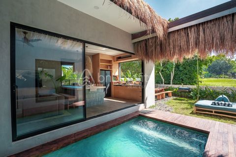Introducing a stunning new addition to the vibrant Bukit area, this brand-new 2-bedroom villa encapsulates modern tropical design at its finest. Every detail has been meticulously crafted to create a harmonious blend of contemporary aesthetics and th...