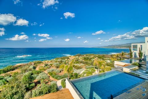 Absolutely stunning detached villa for sale in St. George, Pegia, offering a luxurious and modern living experience. This new, ready-to-move-in property boasts four bedrooms and covers an impressive 468m² of living space, situated on a generous 1614m...