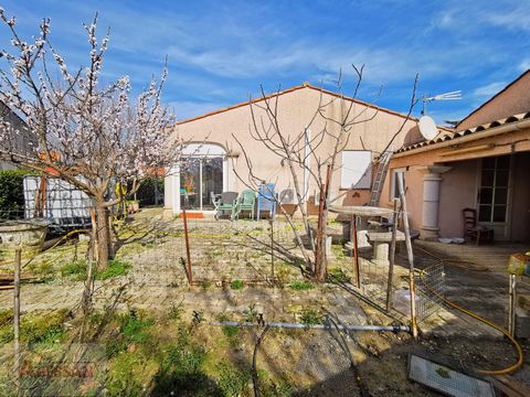 Gard (30) - Exclusivo: Casa unifamiliar reciente en venta en Ribaute-les-Tavernes Situada en un entorno tranquilo y privilegiado, esta casa de una sola planta de 105 m², construida en 2002, le ofrece servicios de calidad en una parcela llana de 450 m...