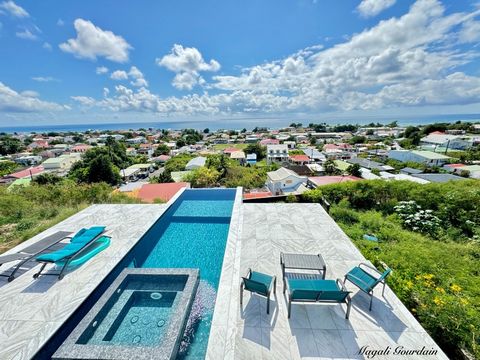 VILLA D'EXCEPTION AVEC VUE MER PANORAMIQUE - SAINT FRANCOIS