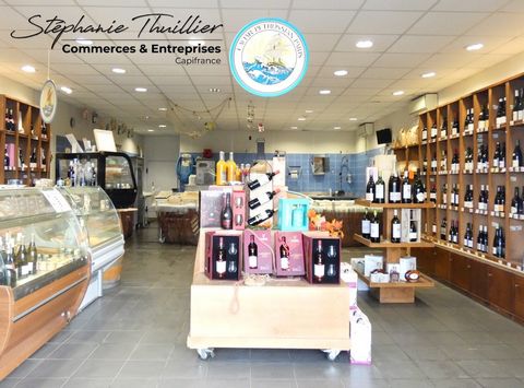 Fonds de commerce poissonnerie, cave à vin, épicerie fine à vendre à proximité de Saint-Maximin