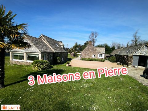 3 PENTY EN PIERRE A 1 KM DE LA MER