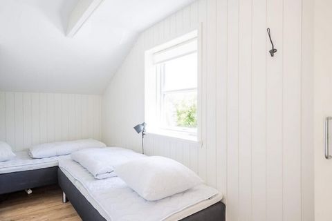 Close to Bork Harbor and one of the west coast's best kite and windsurfer pitches, we have a really nice holiday home on two levels. The cottage is completely new renovated at the beginning of 2020 and decorated in very bright colors, with a new kitc...