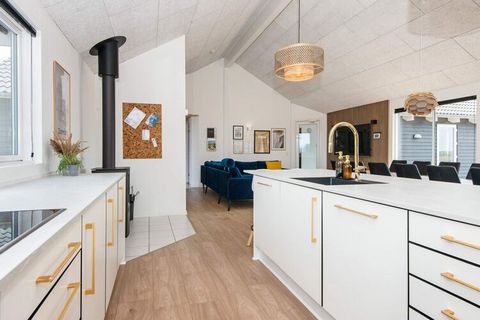This well-appointed holiday cottage simply offers what the heart desires of activities and opportunities for development. The large pool area includes a large swimming pool with counter-current system, water slide, sauna, shower and prefilled whirlpo...