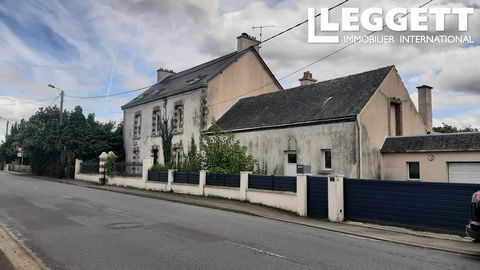 A23061CAG44 - This property offers numerous possibilities: secure family home with travel links to nearby chateaubriant and Nantes via the tram-train. Excellent business opportunity to create a bed and breakfast or air bnb. It must be seen to appreci...