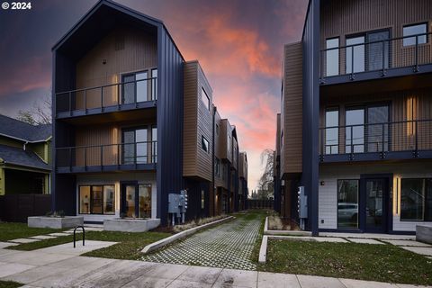Come home to elevated townhouse living in one of 9 recently completed units close to the Alberta district. All utilities and landscaping included in HOA! Stylish 3-level units with 2-5 bedrooms range from 1,680 to 2,950 sq feet filled with natural li...