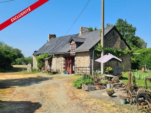 15 minutes from Evron and 15 minutes from Sillé-le-Guillaume, at the bend of an access path of several hundred meters, I invite you to discover this old farmhouse, in its peaceful green setting. Steeped in history, it was a place of refuge for a nota...