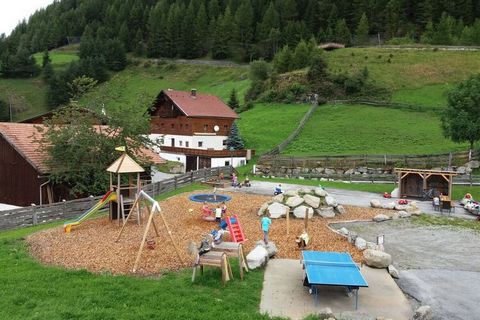 Vacation apartment with 2 bedrooms in Niederthai in the Ötztal with wellness area, massages, children's playground, horseback riding and much more!