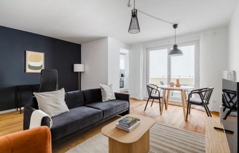 Show up and start living from day one in Vienna with this cozy one bedroom apartment. You’ll love coming home to this thoughtfully furnished, beautifully designed, and fully-equipped 5th district - Margareten home with stunning balcony views over the...