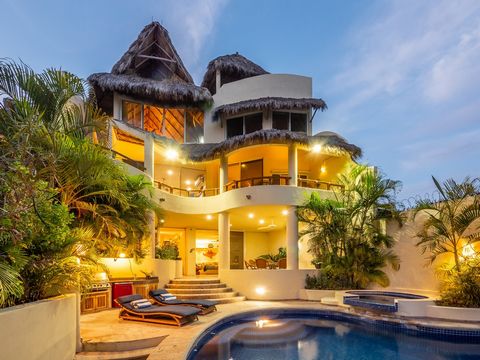 CASA BEACH FRONT is definitely one of the most exceptionalbeach front properties  in Mexico Banderas Bay and Riviera Nayarit located 40 minutes North of Puerto Vallarta downtown ,in Jalisco Mexico . It is a 5,537 square feet  refreshingly interesting...