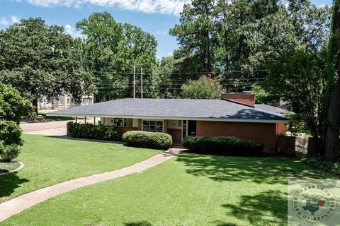 Situated on Pine Street near Historic Texarkana, TX, this home radiates classic beauty and timeless design. Crafted by a forward-thinking architect, the retro aesthetics harmonize with modern comforts seamlessly. Spacious closets provide ample wardro...