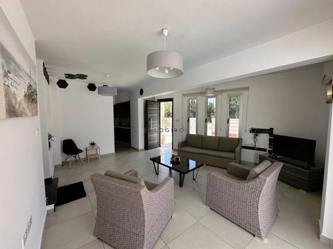 Located in Larnaca. Contemporary, Three Bedroom House with Private pool for rent in Pervolia area. It is 100 metres away from the beach of Pervolia area, just a 10-minute drive from Larnaca airport and a 15 minutes trip to Larnaca Town and the beauti...