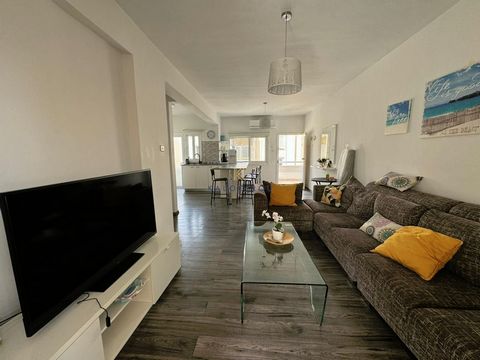 Located in Larnaca. Sea View, Fully Renovated 3-bedroom apartment in Larnaca Center. Within walking distance to the beach, the promenade, Larnaca Marina, shops, amenities, entertainment facilities etc. A short drive to the harbor and a 15 minute driv...