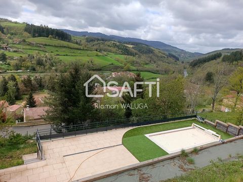 Sublime maison avec vue panoramique sur la vallée d'Azergues