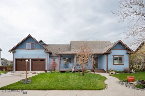 Nestled in the heart of Bozeman's Elk Grove Subdivision, 155 Morgan Creek Lane offers an exquisite retreat where luxury seamlessly blends with nature. This charming property features a tranquil pond and park area with winding trails to enjoy. Relax o...