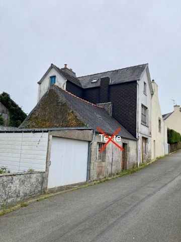 PLOUGONVEN: Town center, house on 3 levels to renovate. Small garden and garage. DPE: G Price: 39,500 Euros including agency fees, i.e. 12.86%. That is 35,000 euros net seller. To visit and assist you in your project, contact Ronan LE BAIL on ... or ...