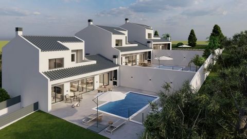 Cette spectaculaire villa mitoyenne de 3 chambres est située à quelques minutes de la plage, entre Boliqueime et Albufeira, et offre des vues dégagées. D'une superficie de 209m2, cette maison est parfaite pour ceux qui recherchent le confort et le bi...