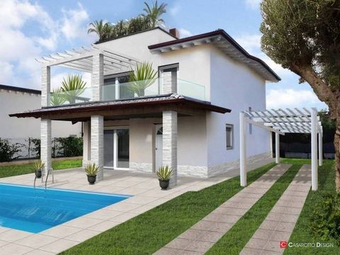 It is sold in the central area and 300 meters from the sea a building plot of about 1000 square meters. with the possibility of building a villa with swimming pool of about 200 square meters. and with a basement of over 100 square meters. Garden of 1...