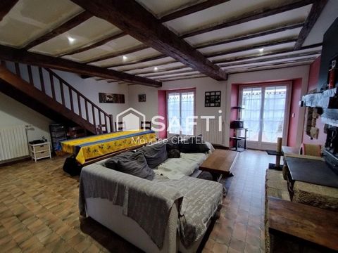 MAISON EN PIERRE 130 M²+4CHS+2GARAGES+TERRAIN