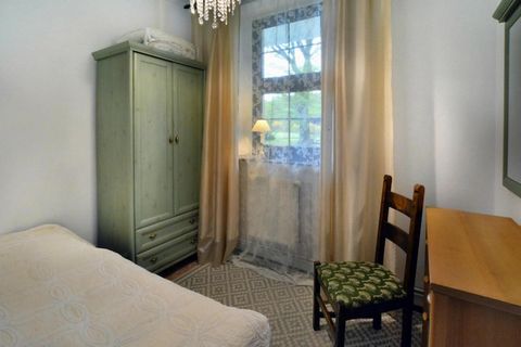 Large holiday villa with modern facilities in an idyllic, rural area. Surrounded by peace, quiet and undisturbed contact with nature. The house has a large, private garden with an adjacent forest. Spacious, well-equipped house with a covered terrace....