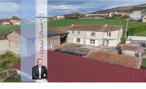 Dpt Rhône (69), à vendre AVEIZE, Ferme, 4 chambres et nombreuses dépendances